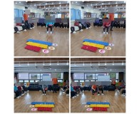 탁구공 던지기-신체활동 프로그램