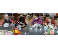 가을낙엽리스만들기-인지미술 프로그램